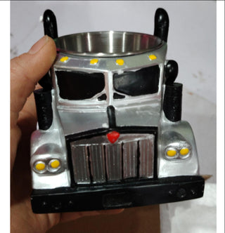Durable Truck Coffee Mug Semi Truck Handcrafted Coffee Cup Semi-trailer Shaped Semi-Truck Coffee Mugs For Family