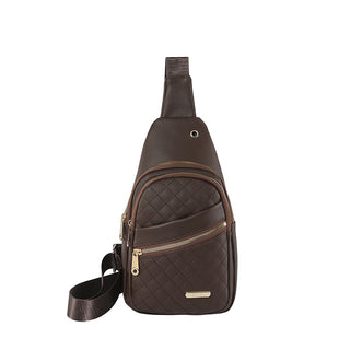 Storage Bag & Travel Bag Small Sling Bag Crossbody Chest Shoulder Water Resistant Sling Purse One Strap Travel Bag For Women With Earphone Hole