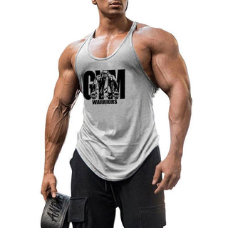 Gym Warriors Cotton Bodybuilding Sleeveless Shirt Tank-Top - Thomas Family Essentials LLC