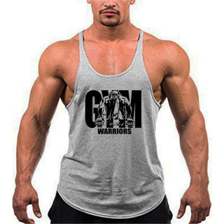 Gym Warriors Cotton Bodybuilding Sleeveless Shirt Tank-Top - Thomas Family Essentials LLC