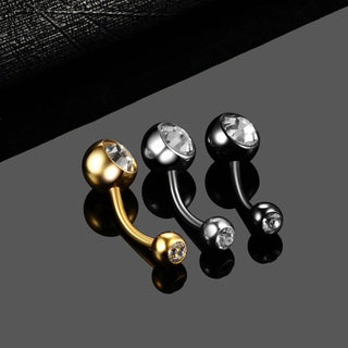 Titanium Navel Piercings Nombril Banana Earring Goth Belly Button Rings Piercing Ombligo Navel Rings Women Body Jewellery