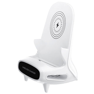 Portable Mini Chair Wireless Charger Desk Mobile Phone Holder Wireless Charger 10W Fast Charge Special Gift - Thomas Family Essentials LLC
