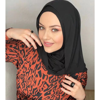 Muslim Modal Hijab Abaya Satin Hijabs For Woman Abayas Jersey Scarf Islamic Dress Women Turbans Turban Instant Head Wrap Shawl