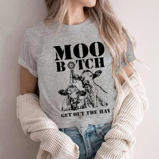 Camisetas divertidas de vaca mugida para mujer, ropa para salir del camino, camiseta de vaca dormida, camisetas para amantes de los animales, linda vaca kawaii, ropa para mujer
