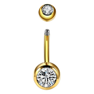 14G Titanium Navel Piercings Belly Button Rings CZ Crystal Piercing Ombligo Navel Earring Piercings Sexy Body Jewelry Women