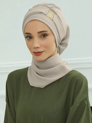 Plain Muslim Hat Inner Jersey Hijabs Women Turkey Instant Turban Islamic Caps Ramadan Headwraps Luxury Khimar Ladies Clothing