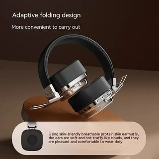 New Retro On Ear Headphones Wireless Bluetooth Headsets DJ Stereo Sounds Bluetooth 5.3 Foldable Headset Gamer Choice
