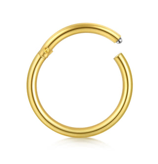 Titanium Opal Bead Septum Clicker Nose Hoop Rings Hinged CZ Cartilage Earring Helix Rook Tragus Daith Lip Piercing Jewelry