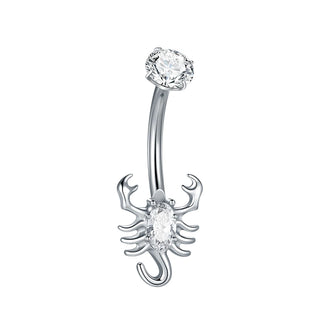 Titanium Gold Color Navel Piercings Marquise CZ Crystal Belly Button Rings Navel Earring Belly Piercings Ombligo Jewelry