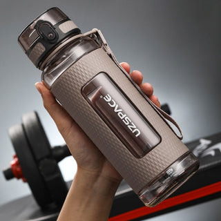 UZSPACE Sports Water Bottles Gym Leak-proof Drop-proof Portable Shaker Outdoor Travel Kettle Plastic Drink Water Bottle BPA Free - Thomas Family Essentials LLC