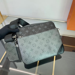 Black Gray Casual Daily Letters Zipper Bags