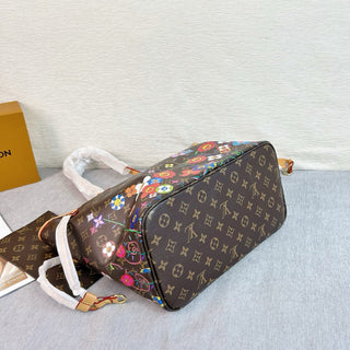 Brown Casual Daily Print Patchwork Bags