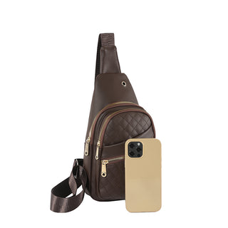 Storage Bag & Travel Bag Small Sling Bag Crossbody Chest Shoulder Water Resistant Sling Purse One Strap Travel Bag For Women With Earphone Hole